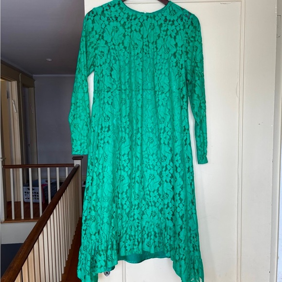 ASOS Dresses & Skirts - ASOS Green Lace Maternity Swing Dress